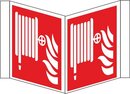 Brandschutzzeichen-Winkelschild Nasslöschposten ISO 7010,...